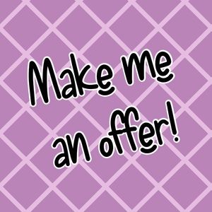 All reasonable offers accepted!